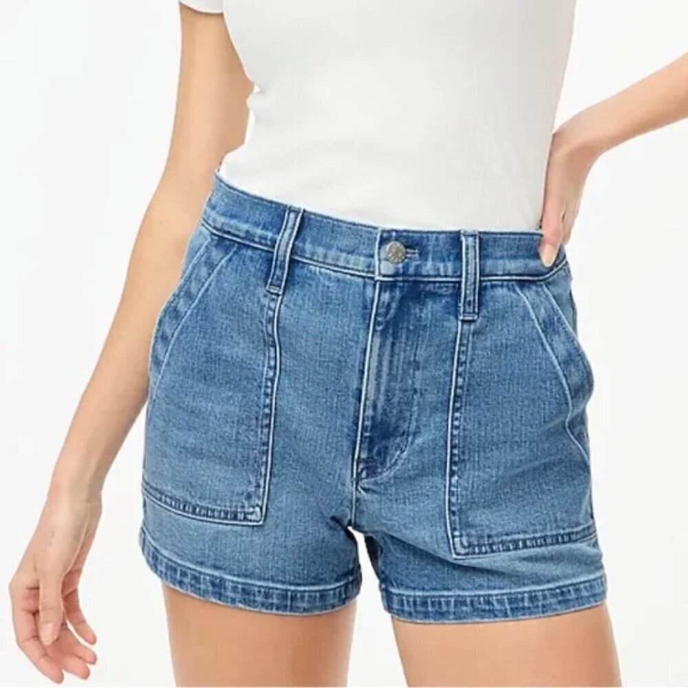 J. Crew Factory Blue Jean Shorts
